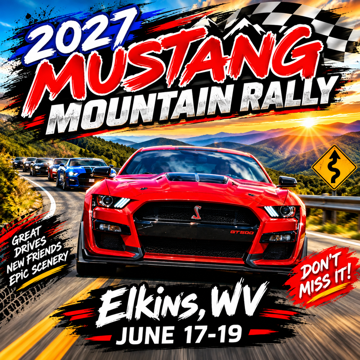 2027 Mustang Mountain Rally Registration