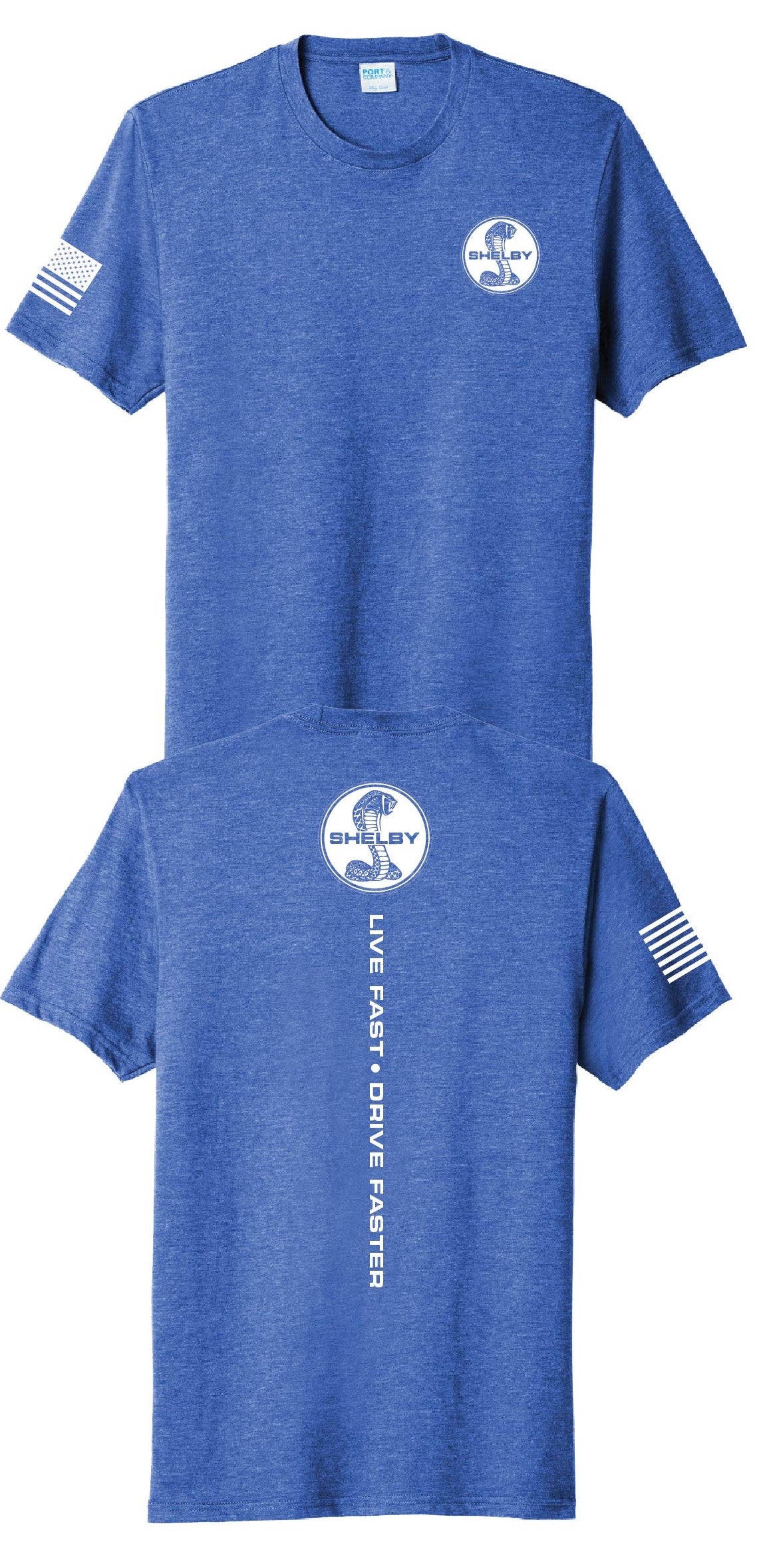 Shelby Live Fast-Drive Faster Tee