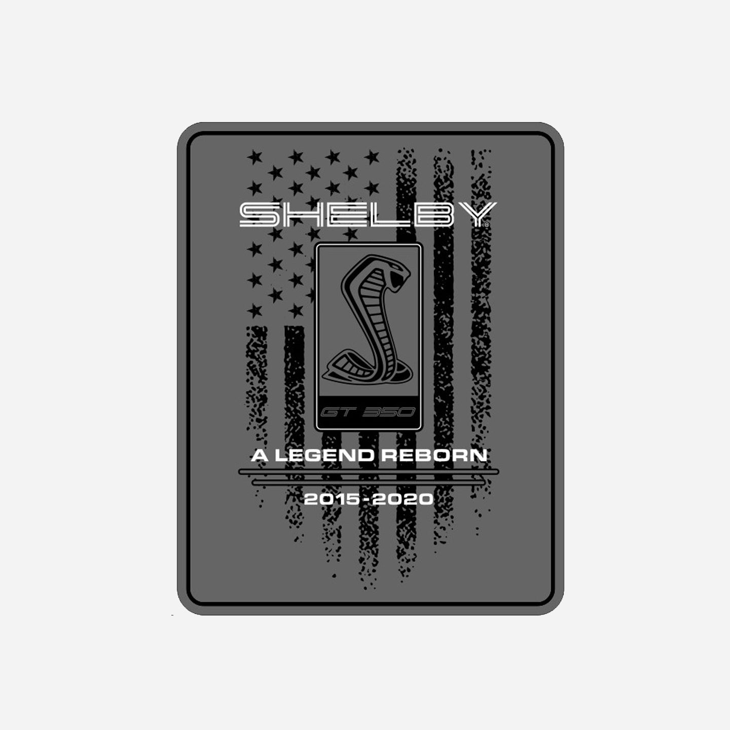11x14 Garage Sign - A Legend Reborn GT350