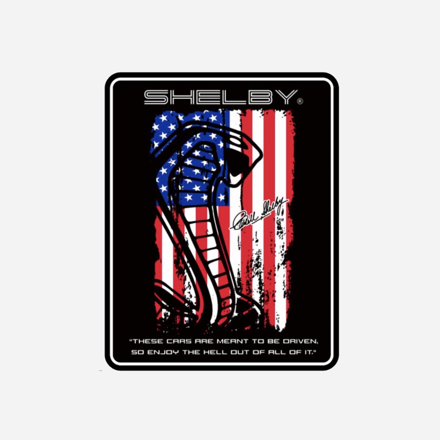 11x14 Garage Sign - Meant To Be Driven