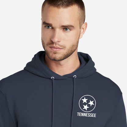 Tennessee Flag Hoodie - Navy