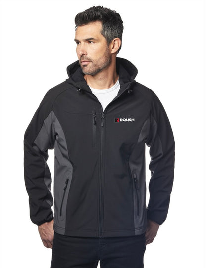 ROUSH9980 McKinley Hooded Soft Shell Jacket