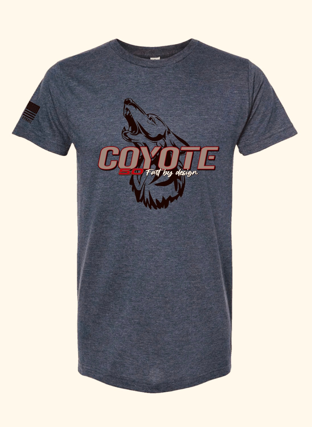 Fast by Design Coyote T-shirt