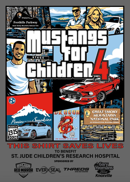 Mustangs for Children Rally Registration