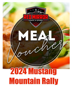 2024 Mustang Mountain Rally - Meal Voucher