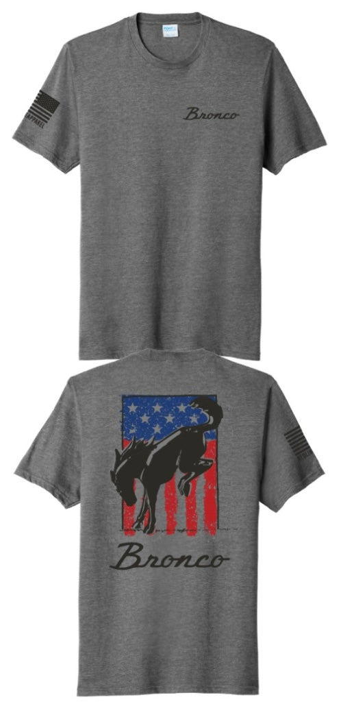 Bronco Flag T-Shirt