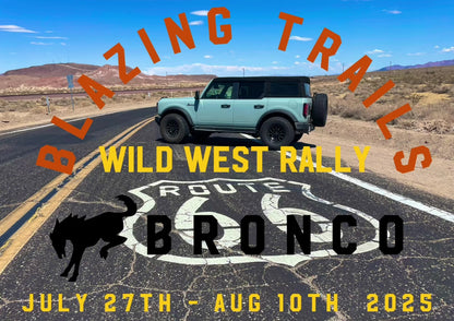 Blazing Trails Wild West Rally