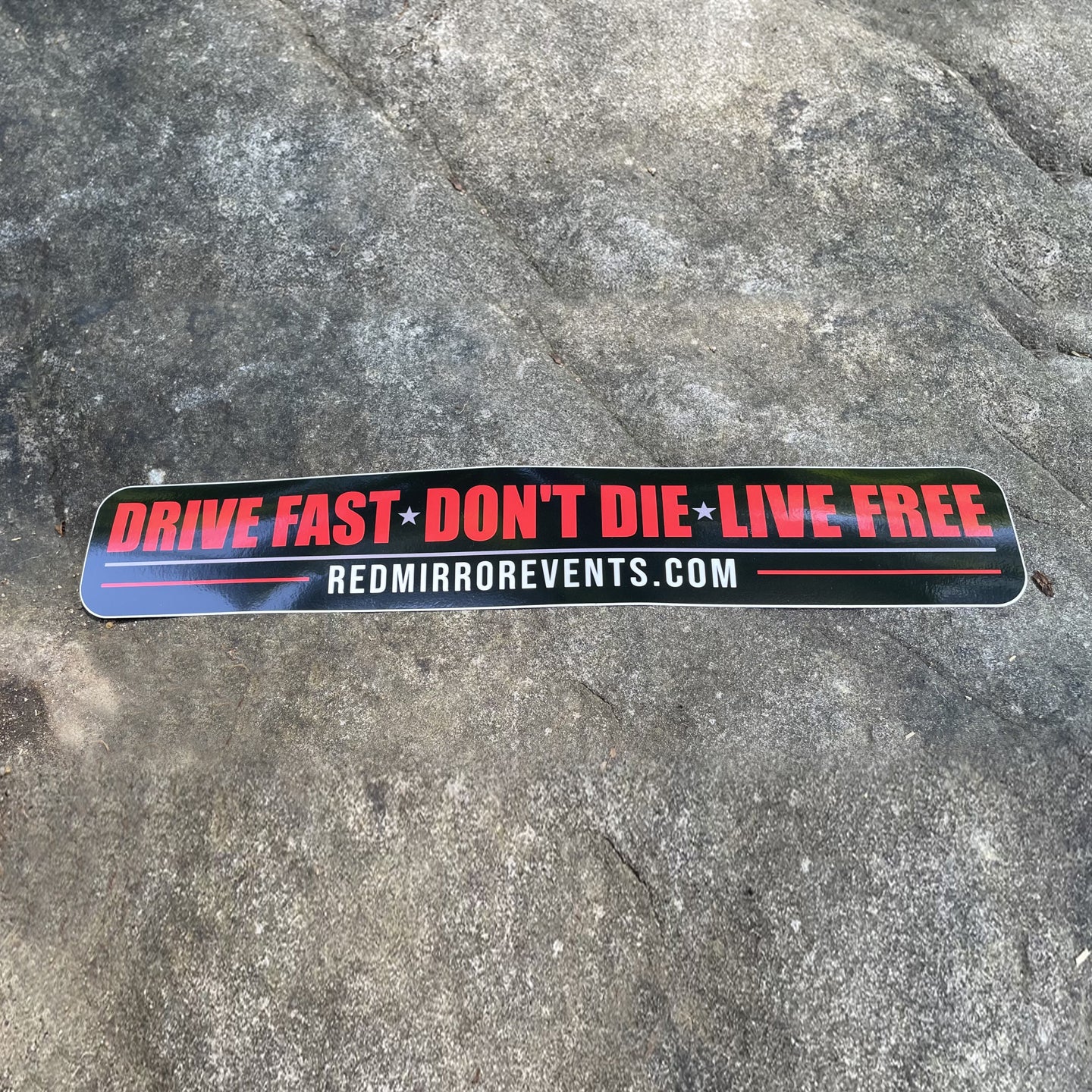 Drive Fast Decal