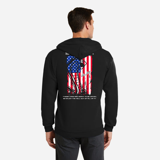 Meant to be Driven - Zippered Hoodie